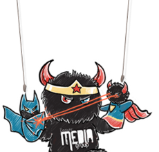 Batman vs superman puppet