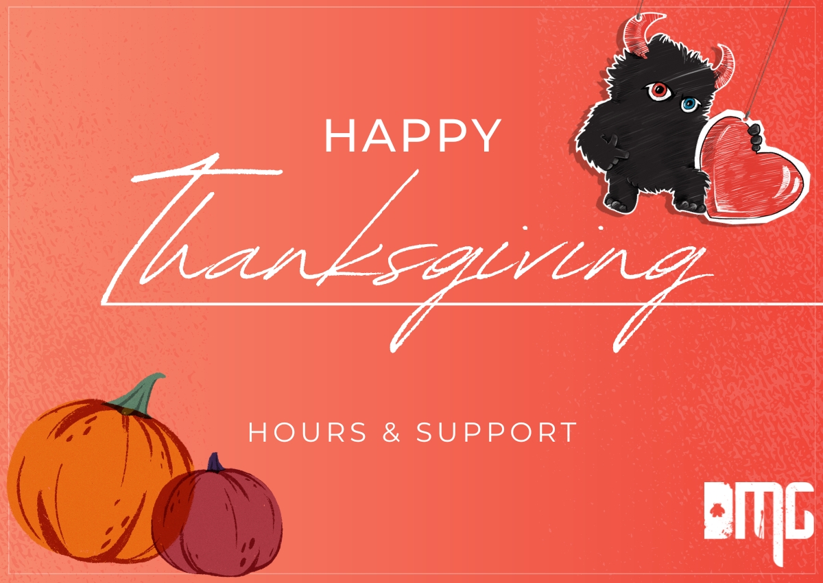 Thanksgiving hours & support