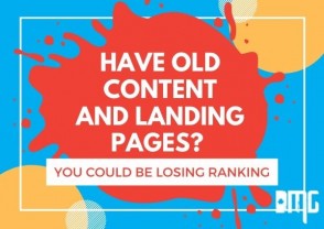 Have old content and landing pages? You could be losing ranking